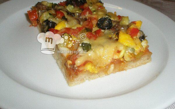 Naminė šeimyninė pica