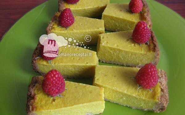 Moliūginis varškės pyragas