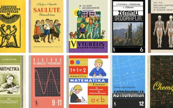 Vadovėlių parodoje – nuo A. Mamontovo senelio elementoriaus iki sąsiuvinių su sugertuku