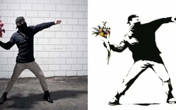 Atgijo: realybėje atkurti žymiojo Banksy grafičiai (foto)