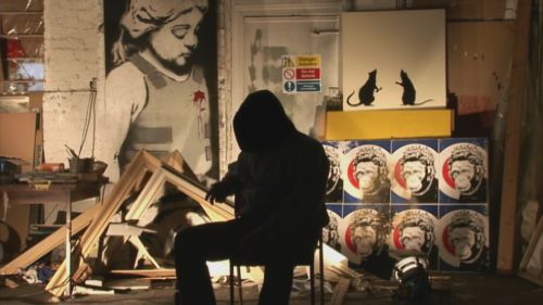 Banksy filmas: kas kam išplovė smegenis?