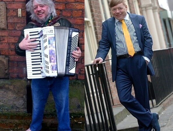 Ekstremalūs pokyčiai: iš benamio akordeonisto – į stilingą garsenybę (foto)