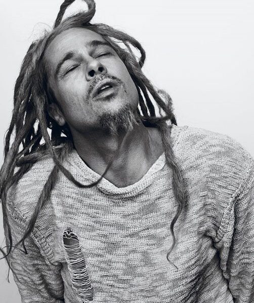 Bob Marley ar Bradas Pittas? Chameleoniška aktoriaus fotosesija (foto)