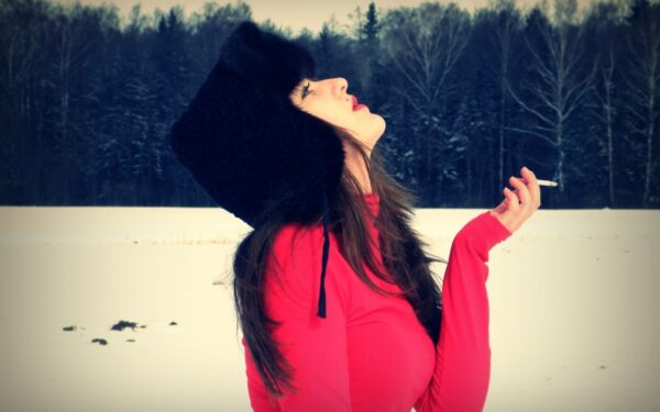 Fotografuojanti būsima menotyrininkė Paulina