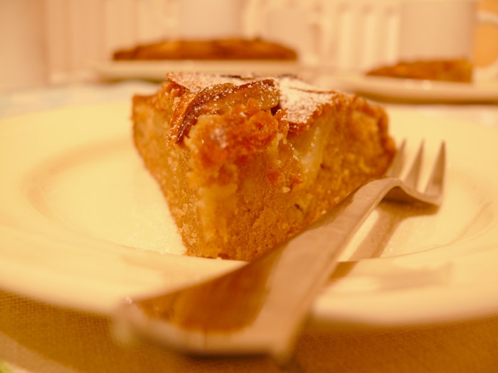 Vokiškas obuolių pyragas "gedeckte apfel kuchen"