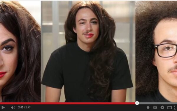 Video pusryčiai. Linskmai: vyrai pirmąjį kartą „matuojasi“ makiažą… (video)