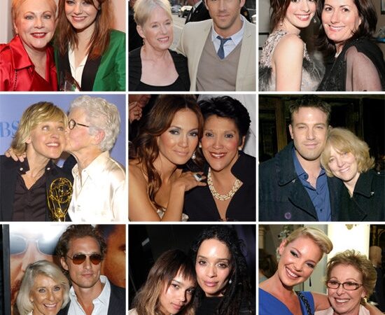 Pačios mylimiausios: įžymybės ir jų mamos (foto)