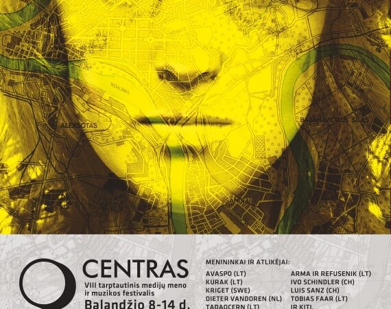 Artėjančio savaitgalio ritmai su festivaliu „Centras“