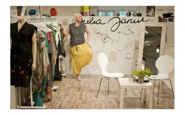 Parodoje Skandinavijoje pristatytas lietuviškų mados namų „Julia Janus“ stendas (Foto)