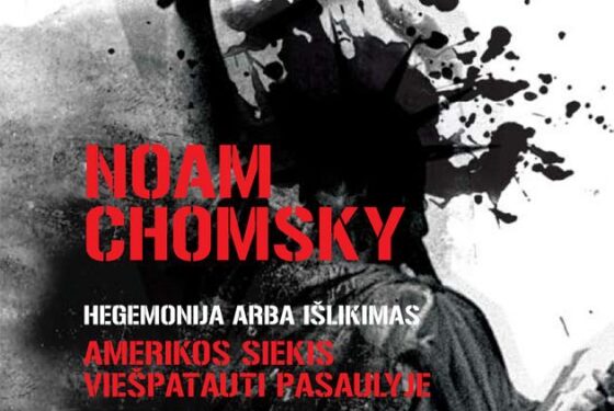 Naujoji N.Chomsky knyga demaskuoja JAV hegemoniją