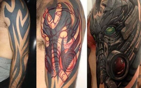 „Prieš“ ir „po“: sumaniai perdirbtos tatuiruotės (foto)