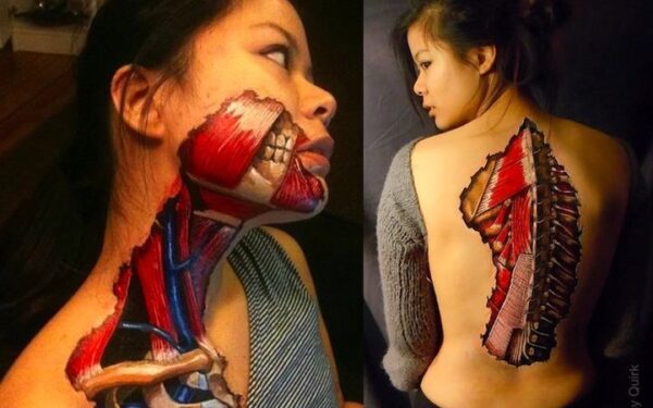 Patrauklus būdas pažinti žmogaus anatomiją (foto)