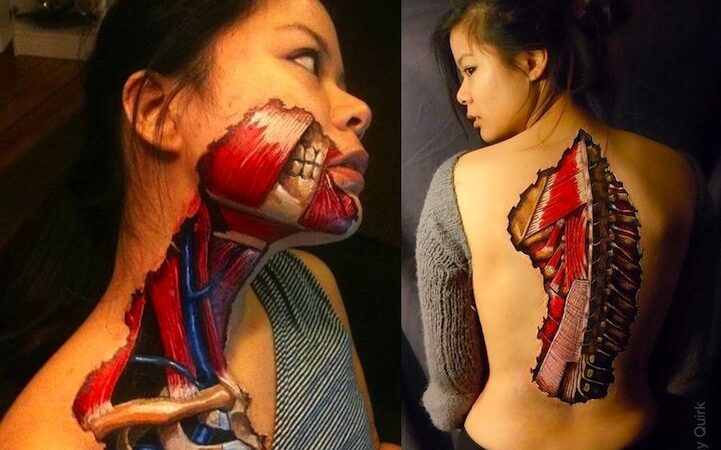 Patrauklus būdas pažinti žmogaus anatomiją (foto)