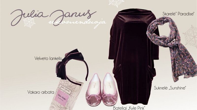 Dizainerė Julija: „Per šventes puoštis – būtina“