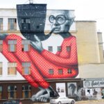 „Fluxus ministerija“ pasipuošė didžiausiu piešiniu Lietuvoje