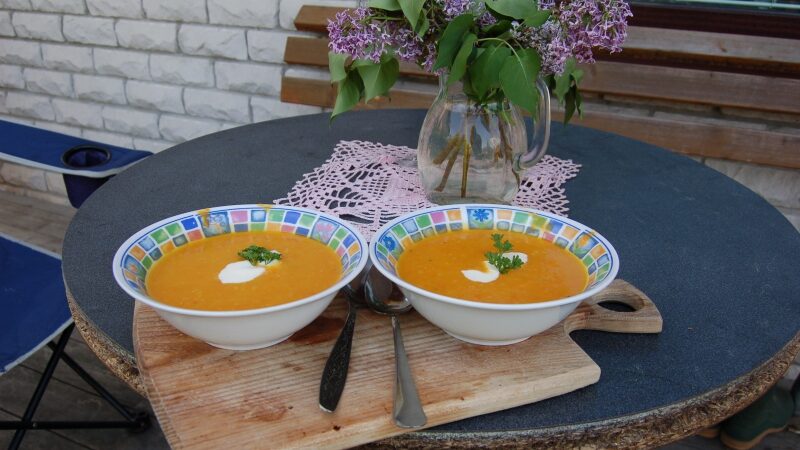 Sekmadieninis Jurgos receptas. Trinta moliūgų sriuba