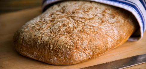 Itališka duona Ciabatta
