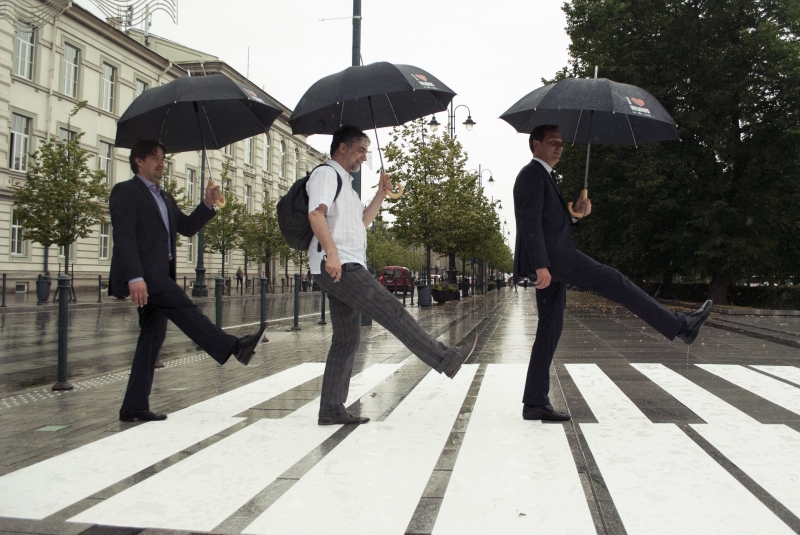 Lietingame festivalio „Kultūros naktis“ pristatyme – garsiosios „The Beatles“ nuotraukos interpretacija (foto)