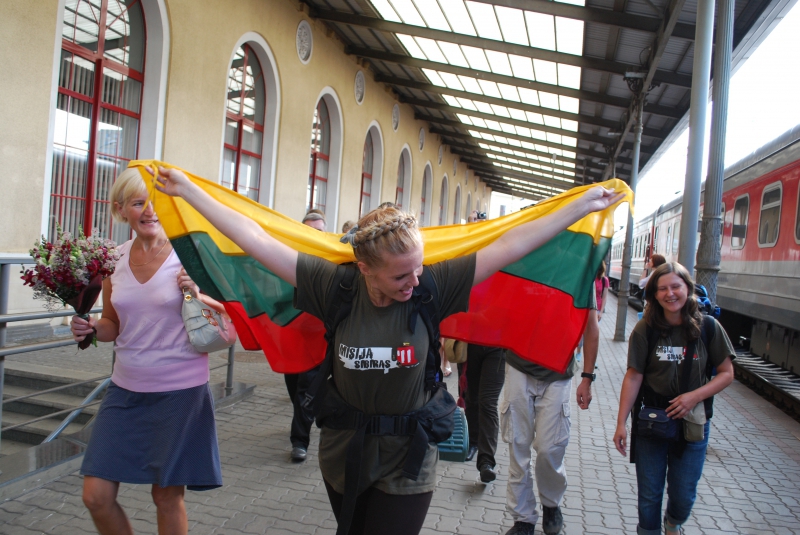 Į Lietuvą grįžo „Misijos Sibiras“ dalyviai (Foto)