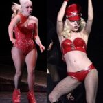 Lady Gaga slepia suapvalėjusias kūno formas