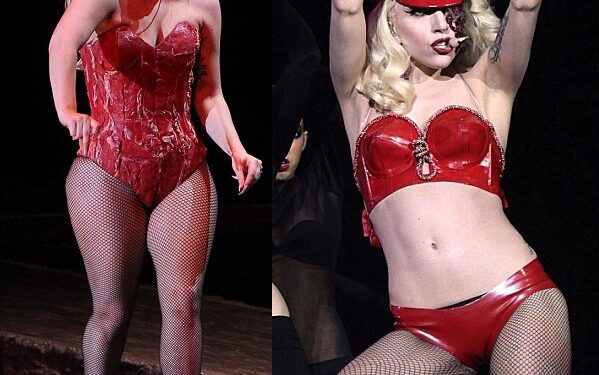 Lady Gaga slepia suapvalėjusias kūno formas