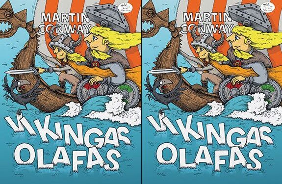 Pusryčių konkurse – Martin Conway knygelė „Vikingas Olafas“