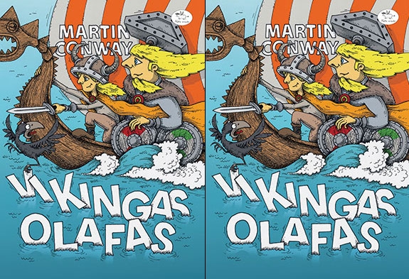 Pusryčių konkurse - Martin Conway knygelė „Vikingas Olafas“