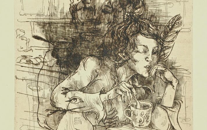 Lietuvių grafikių paroda Varšuvoje kviečia bendrauti