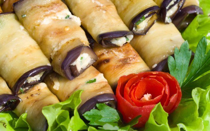 Baklažanų ir cukinijų suktinukai