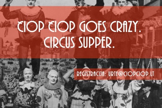 Kulinarinė studija ČIOP ČIOP kviečia į nuotaikingą cirką virtuvėje!