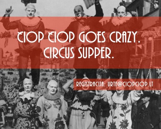 Kulinarinė studija ČIOP ČIOP kviečia į nuotaikingą cirką virtuvėje!