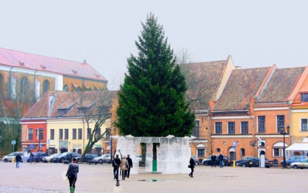 Kalėdos žengia į Kauną