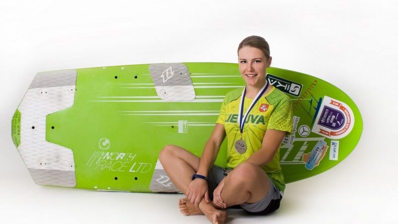 Prestižinėje regatoje lietuvė pelnė sidabro medalį