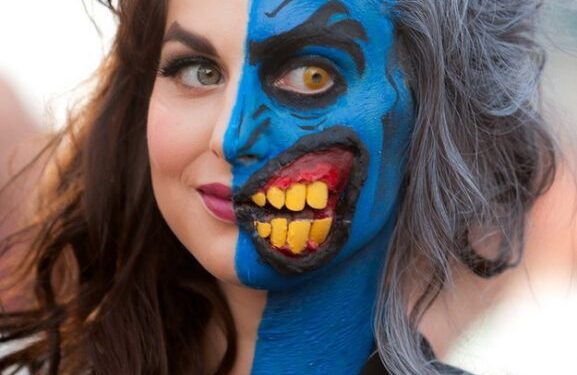 Ruošiamės Helovynui: šiurpaus makiažo idėjos (foto)