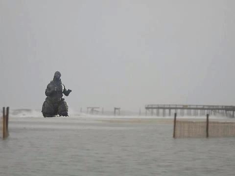 Sandy pėdsakais: internete paplitusios nevykusios stichijos nuotraukų klastotės (foto)