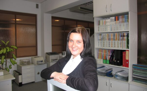 Konkurso „Pasiryžk naujam įvaizdžiui“ dalyvė Ernesta