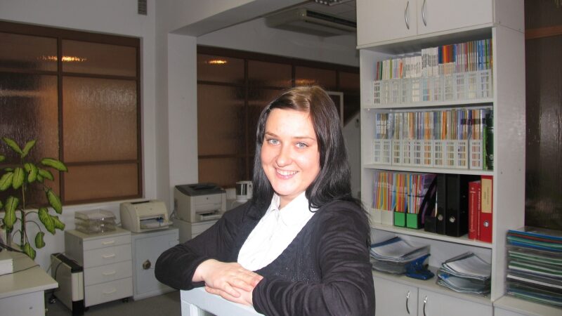 Konkurso „Pasiryžk naujam įvaizdžiui“ dalyvė Ernesta
