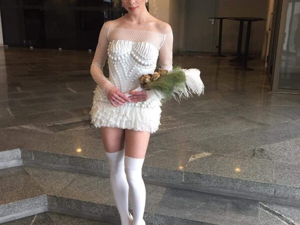 Serialų žvaigždė E. Malaškevičiūtė pademonstravo koketišką nuotakos įvaizdį