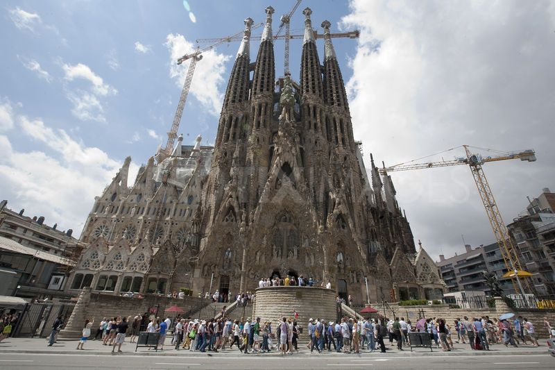 La Sagrada Familia – tobulas architektūros kūrinys (foto)