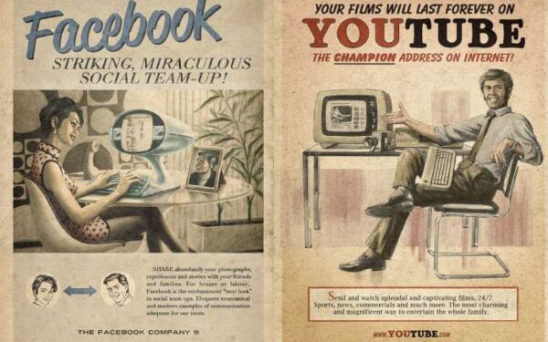 „Facebook“, „Twitter“ ir kt. socialinių tinklų reklama 7-ame dešimtmetyje