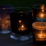 Pasidaryk pats: originali žvakidė iš senos juostelės (foto)
