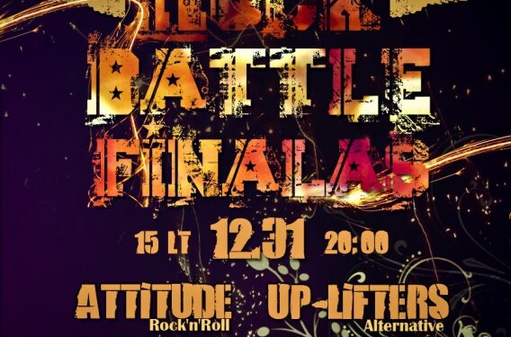 „Metro rock battle“ finalas – Naujųjų metų išvakarėse