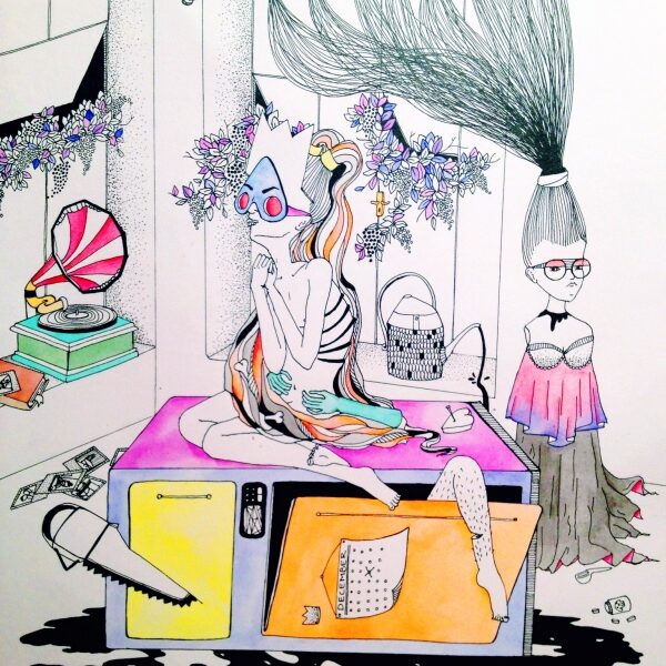 „Talentų banke“ - vunderkindė Erika ir jos darbai (foto)