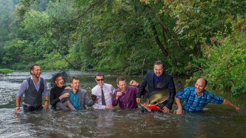 Teatro „Kitas Kampas“ aktoriai ryžosi nepertraukiamai improvizuoti 7 valandas