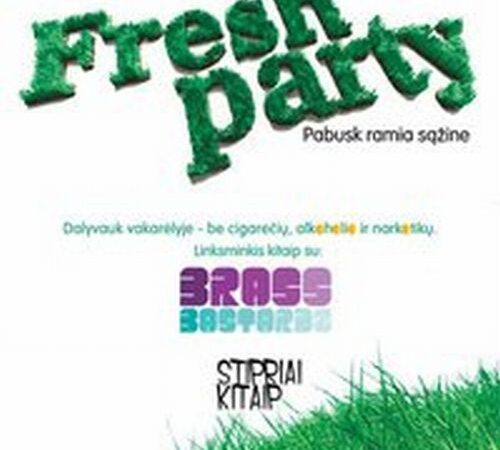 „Fresh Party” – blaiviausias metų renginys