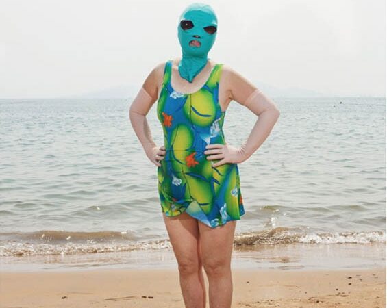 Nauja paplūdimio mada – veido kaukės. Pasiduosit? (foto)