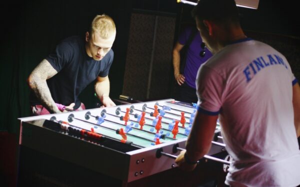 Į Lietuvos stalo futbolo čempionatą grįžta pirmoji futbolininkų karta