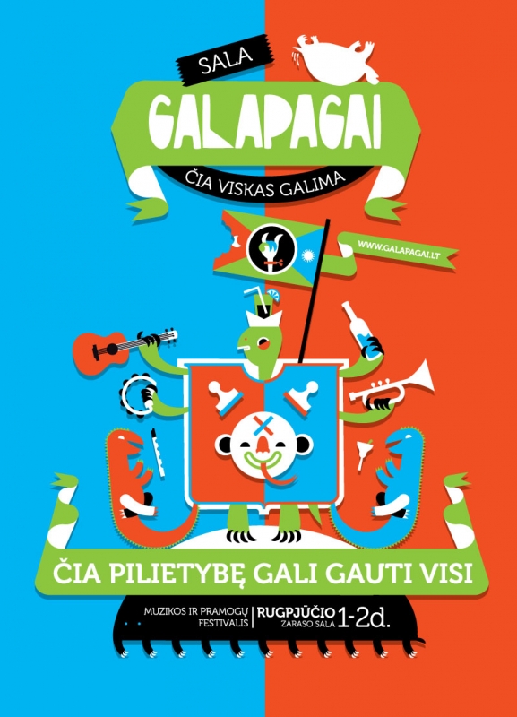 Festivalis „Galapagai“ kuria salą – valstybę