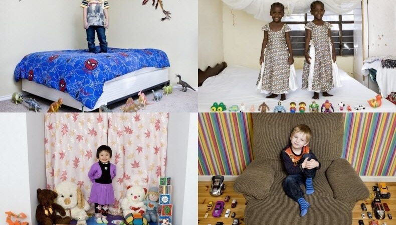 Su kuo žaidžia skirtingų šalių vaikai? (foto)