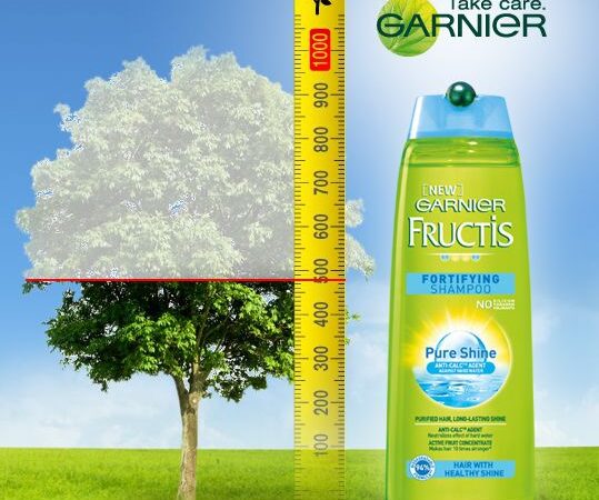 1000 medelių Lietuvai dovanoja „Fructis Pure Shine“